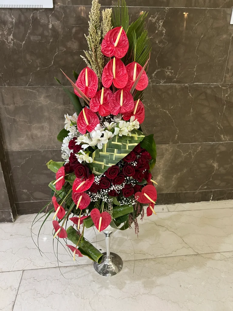 جام گل با طراحی خاص