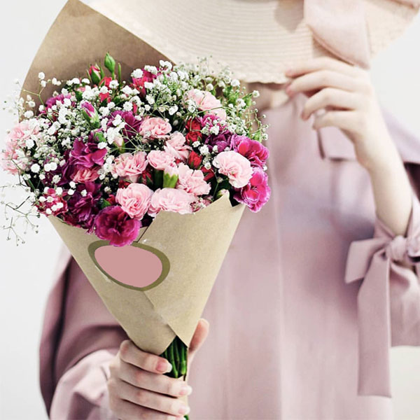 دسته گل میخک